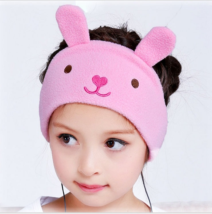 Cartoon Headband Sleep Ear Protection Music Headphones