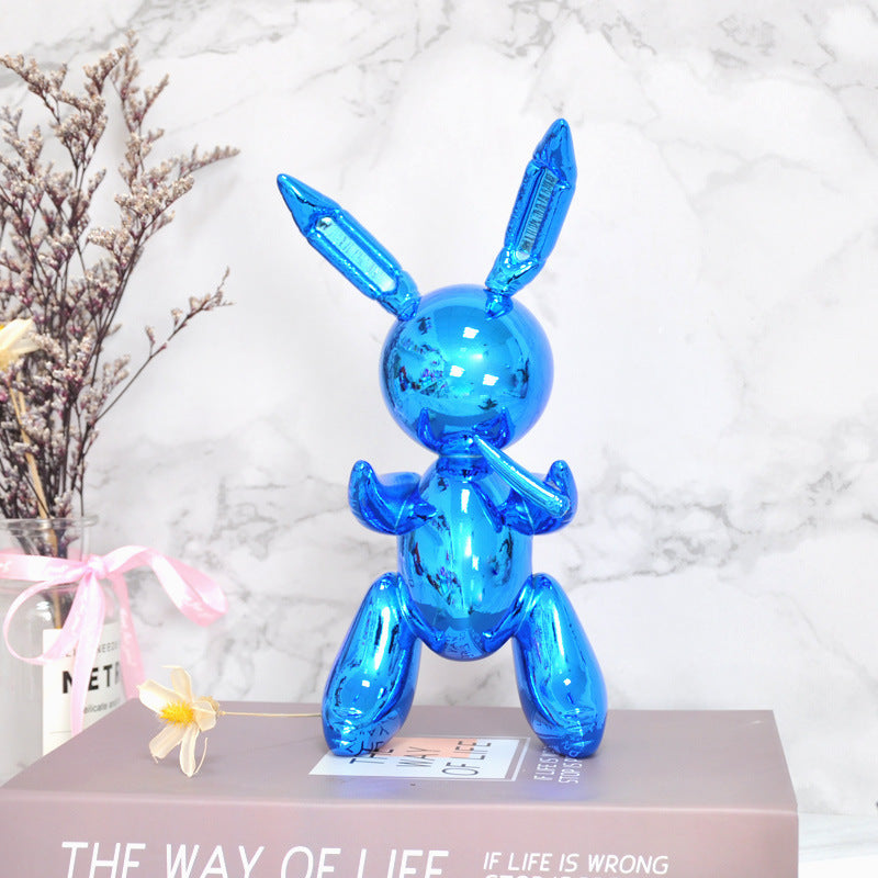 Balloon rabbit home decor items