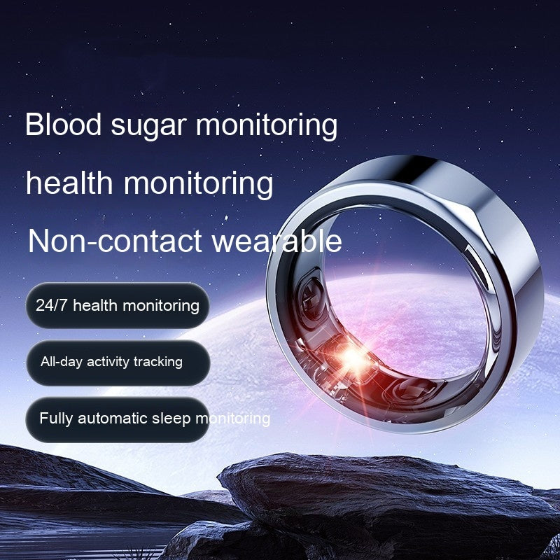 Smart Ring Blood Sugar Testing Sleep Health Monitoring Ring