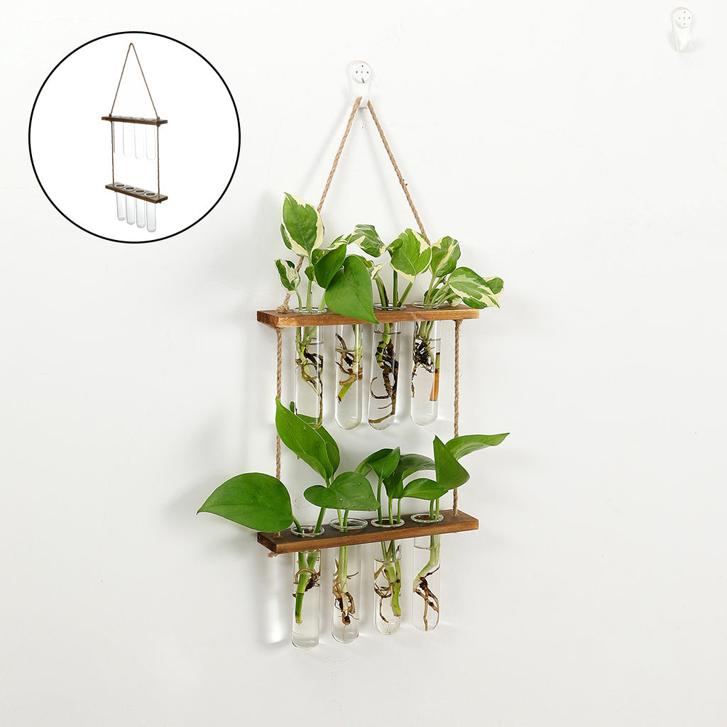 Wall Hanging Terrarium Flower Glass Planter Propagator for Plant Garden