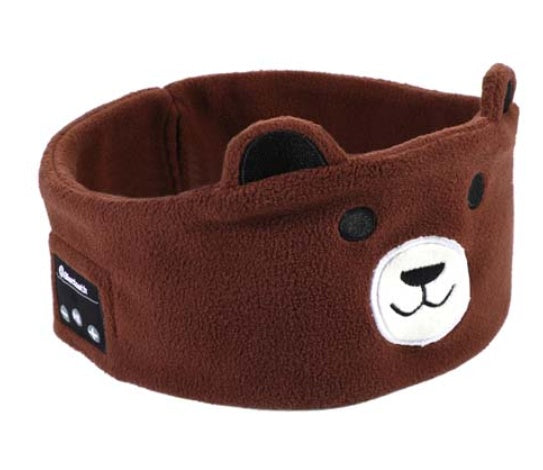 Bluetooth Headset Animal Headband Sleep Mask