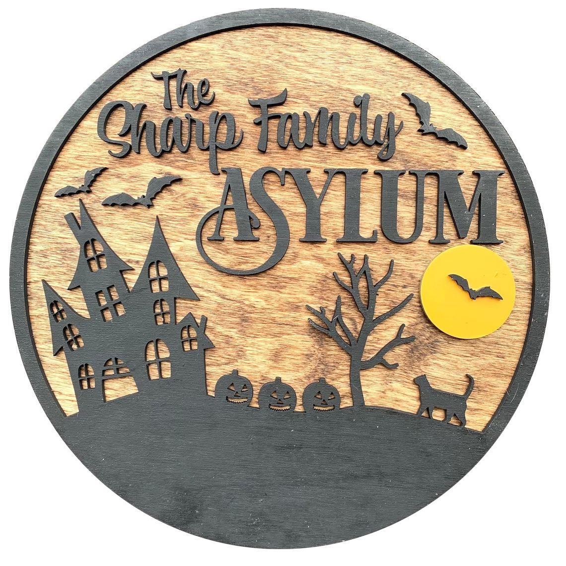 Home Personalized Halloween Home Decor