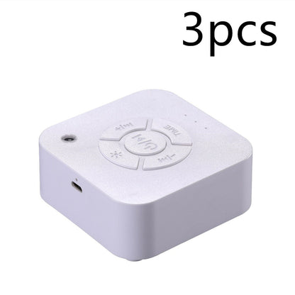 White Noise Machine USB Rechargeable Timed Shutdown Sleep Sound Machine For Sleeping & Relaxation For Baby Adult Office Travel